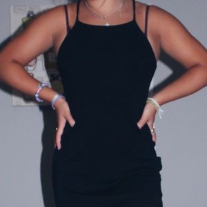 Black mini dress bodycon